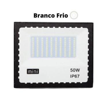 Imagem de Refletor Led 300w Branco Frio SMD Prova D'Água Bivolt Jardim - Annly L