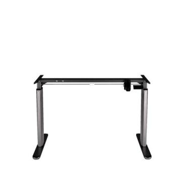 Imagem de Mesa com Regulagem de Altura Elétrica Lift 97 cm - Preto Fosco c/ Prat