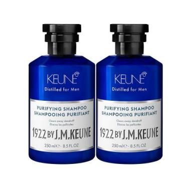 Imagem de Kit Keune 1922 By J.M. Purifying  Shampoo Anticaspa 250ml (2 unidades)
