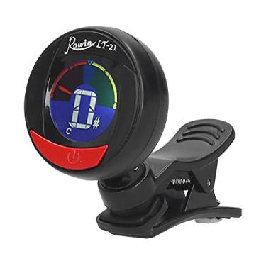 Imagem de Afinador de Clipon para Guitarra, Baixo, Violino, Ukulele, Doze Temperamento Igual Com Tela de LED, Rotação de 360 ​​°, Pequena e Requintada, Adequada para o Sintonizador de