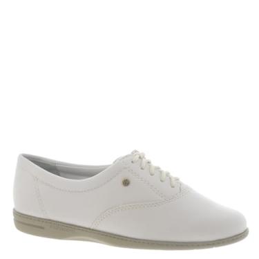 Imagem de Easy Spirit Oxford de couro feminino Motion, Branco, 34