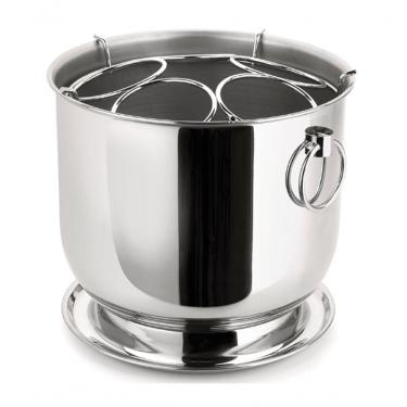 Imagem de Champagneira 12 L Com Bandeja Coletora E Grelha 5 Garrafas Forma Inox 802082