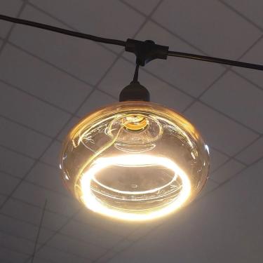 Imagem de Embuled Lampada Filamento Led 6w 2400k Globo Esfera E27