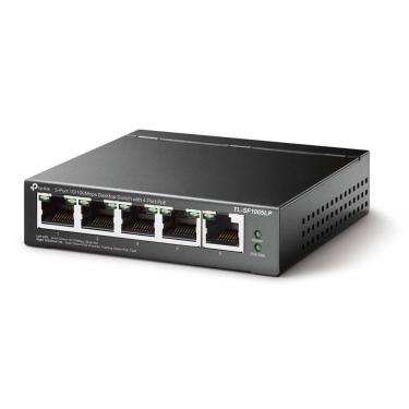 Imagem de Switch Poe 5 Portas Fast 10-100 (4 Portas Poe) Tl-sf1005lp Smb