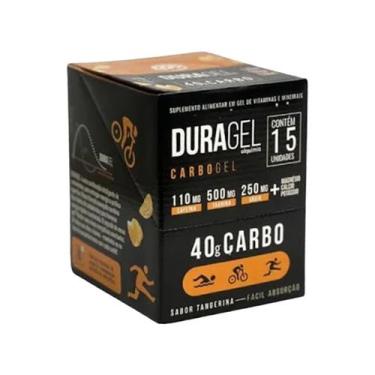 Imagem de Duragel 40g Carbo Sabor Tangerina CX/15 Sachês Alquimia
