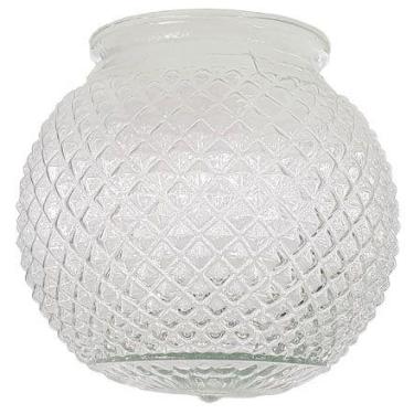 Imagem de Globo de Vidro Bico de Jaca Transparente Esférico 10 x 15 - CM GLASS -