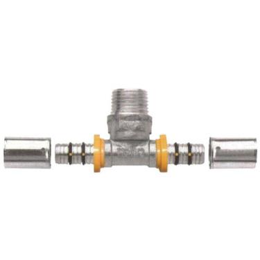 Imagem de Te Tee p/ Gás Encanado 16mm RM 1/2'' Pex Multicamadas Astra