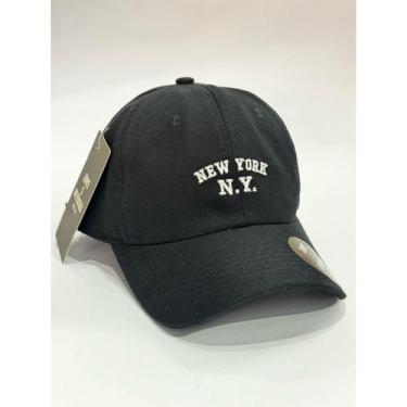 Imagem de Boné chapeu Ny New York Retro Basebol Aba Curva Masculino e Feminino R