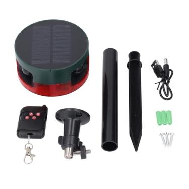 Imagem de Alarme do sensor de movimento ao ar livre IP55 Imper impermeável 129dB Siren 360 graus Detecção suporta gravação para o quintal de casa Villa