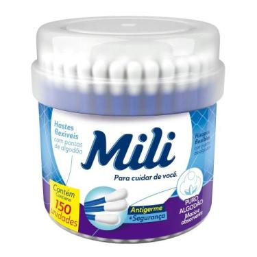 Imagem de Cotonete Hastes Flexíveis (MILI) - Frasco com 150 Unidades
