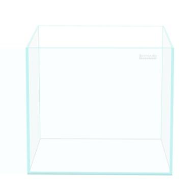 Imagem de LYPHARD AQUARIUMS Tanque alto de aquário sem aro de 21 galões, ultra transparente, baixo ferro, grande aquário, C 15,8 × L 15,8 × A19,7 espessura de vidro 6 mm com tapete de nivelamento de espuma EVA