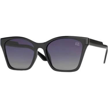 Imagem de Óculos de Sol Feminino Original Degradê Polarizado Proteção UV400 Mode