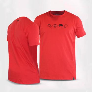 Imagem de Camiseta Venum Icons Red, Tamanho XGG