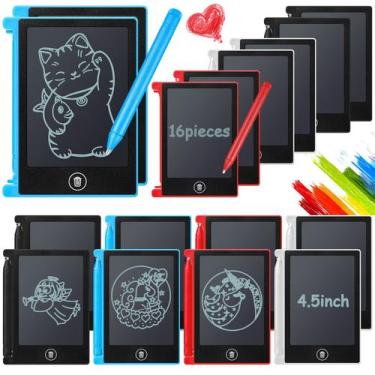 Imagem de Tablet de escrita LCD Nezyo de 4,5 polegadas, 16 peças para crianças