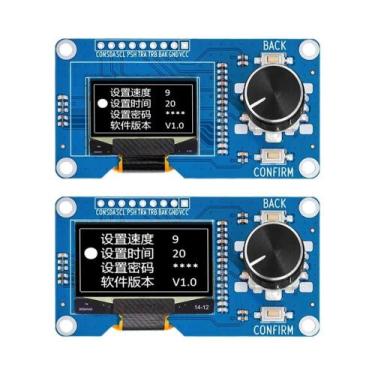 Imagem de Tela OLED Branca E Azul De 0,96 E 1,3 Polegadas Com Módulo Encoder Rot