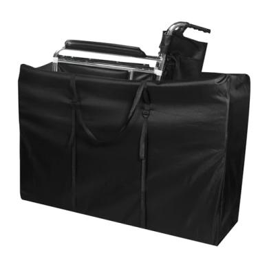 Imagem de Bolsa de armazenamento grande para cadeira dobrável externa com alças e alça ajustável, bolsa de transporte dobrável durável portátil para uso ao ar livre, bolsa de armazenamento para cadeira de