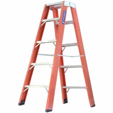 Imagem de Escada Tesoura Fibra de Vidro 1,40 Metros TF-4 - ES000021 - COGUMELO