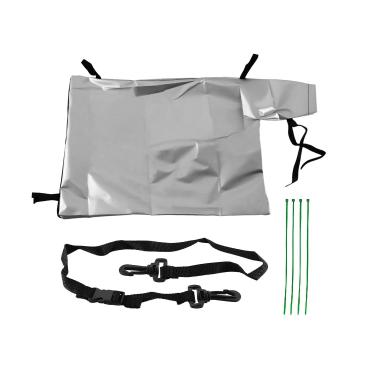 Imagem de NTSUMI Bolsa Catcher Collection adequada para soprador de folhas Stihl 4229 708 9702 BG45 BG46 BG55 BG56 BG65 BG72 BG75 BG85, bolsa de fixação a vácuo com alça de ombro de 1,5 m