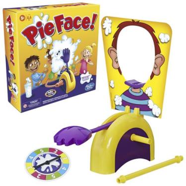 Imagem de Jogo Pie Face Clássico Hasbro Brincadeira Divertida Família Amigos