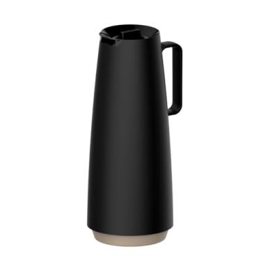 Imagem de Garrafa Térmica 1 Litro Bule Para Café Chá Leite(Preto)