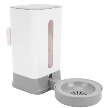 Imagem de VBESTLIFE Distribuidor Automático de água para Animais de Estimação Suspenso, Alimentador de Gravidade Automática para Animais de Estimação de 1,5L e Conjunto de Bebedouro Estação de (Cinza)