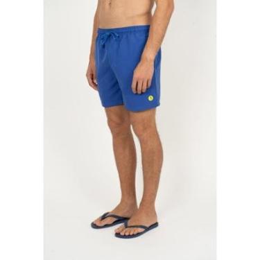 Imagem de Shorts Liso Aleatory Voutoumi Azul-Masculino