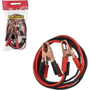 Imagem de Kit Cabo para Bateria Automotiva, 300 Amperes, 2,2 Metros, Preto e Vermelho, para Recarga e Partida Auxiliar de Carros e Motos