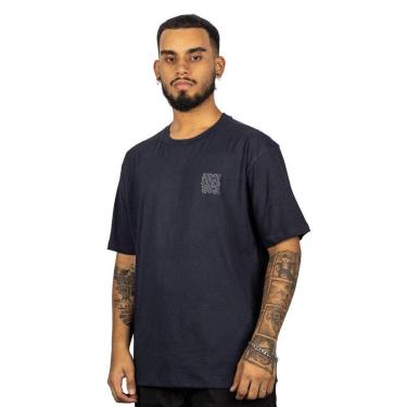 Imagem de Camiseta Nicoboco Indigo Azul Escuro (Azul Escuro)-Masculino