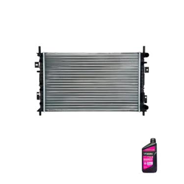 Imagem de Kit Radiador Ford Fiesta 2002 a 2010 com Aditivo Radiador Concentrado