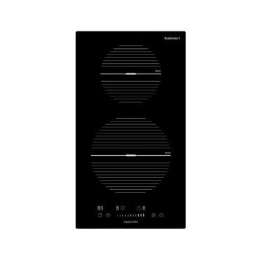 Imagem de Cooktop Dominó por Indução Cuisinart em Vitrocerâmica com 02 Bocas e Touch Control Preto - 4093860003