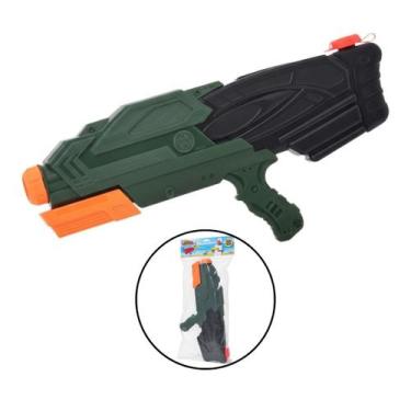 Imagem de Arma Pistola Lança Água Camuflado 50cm Brinquedo 1 Litro Camuflado - K