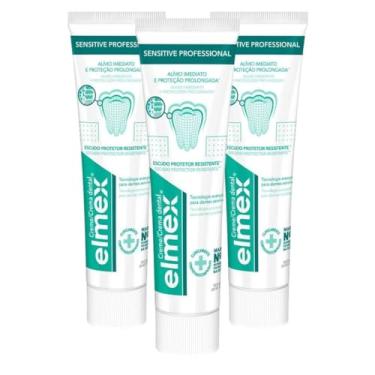 Imagem de Creme Dental Elmex Sensitive Professional 3x 110g