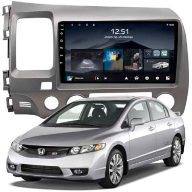 Imagem de Multimídia Adak 9P Crv 2007 a 20112+64GB Quadcore Carplay Android Auto Gps