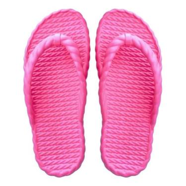 Imagem de Chinelo Nuvem Feminino Plataforma Ortopédico Dedo Leve (Rosa-Escuro, BR, Adulto, Numérico, 35)