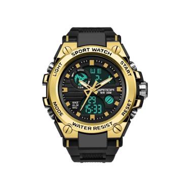 Imagem de Relógio Masculino Esportivo Sanda 739 Militar-Unissex