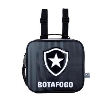 Imagem de Lancheira Térmica Botafogo Infantil Meninos Escolar Time Cor:Preto - B