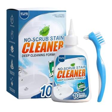 Imagem de Removedor de Manchas de Parede - Gel de Limpeza para Pia 100ml Sem Esfregar - Limpeza de Azulejos com Escova Inclusa - Para Máquina de Lavar, Frigorífico, Cozinha, Casa de Banho e