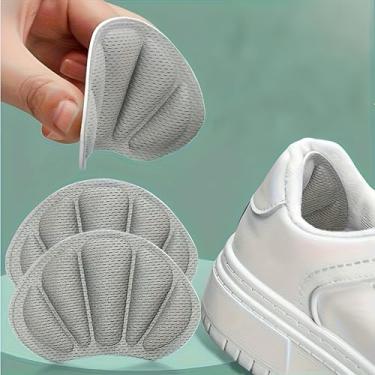 Imagem de Almofadas de calcanhar, protetores para os pés, adesivos para sapatos adequados para sapatos casuais masculinos e femininos, tênis