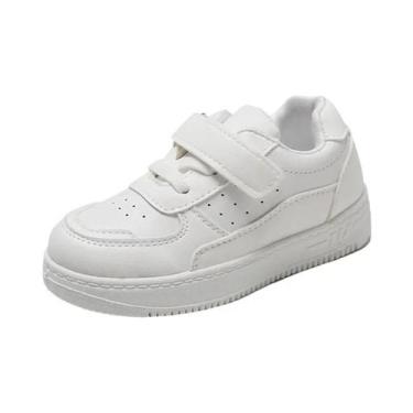 Imagem de Tênis Esportivos De Couro Para Crianças Primavera Outono Meninos Menin