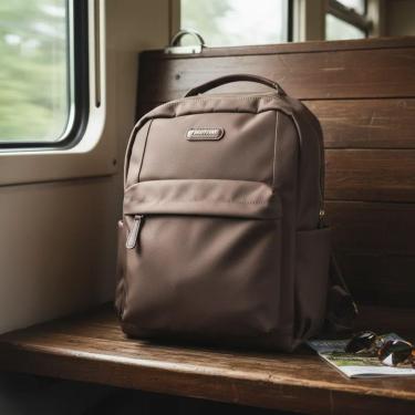 Imagem de Mochila Pavão De Ouro marrom impermeável-Feminino