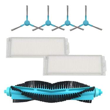 Imagem de Pano de esfregão de escova de rolo de filtro adequado para Conga 3290/3490/3690 peças sobressalentes aspirador de pó acessórios vassouras/1353 (conjunto 4)