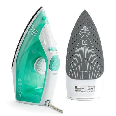 Imagem de Ferro à Vapor Electrolux Easyline (sie70) Exclusiva Base Softglide Cerâmica Com Vapor Ideal/ Vapor Vertical (90g/min) - 110v