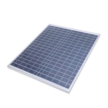 Imagem de Zopsc Painel Solar Monocristalino Portátil, Carregador Solar Resistente à água de 100 W Com Estrutura de Alumínio para RV, Barco, Carro, Motocicleta, Fonte de Alimentação de (20w)