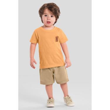 Imagem de Conjunto infantil menino de camelo Mundi-Masculino