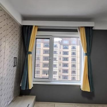 Imagem de Cortina de liga de alumínio caixa de pelmet, trilho de cortina de sala de estar, cornija de janela resistente branca, 3 4 5 6 7 8 9 10 11 12 14 15 16 20 pés de comprimento (montagem na parede, 457 cm