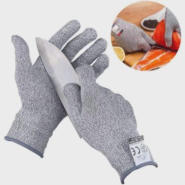 Imagem de Luvas Anti Corte Segurança Nivel 5  Cozinha Açougue