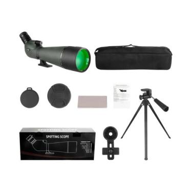 Imagem de Telescópio De Observação Grande Com Zoom 25-75x80 Com Adaptador Para T