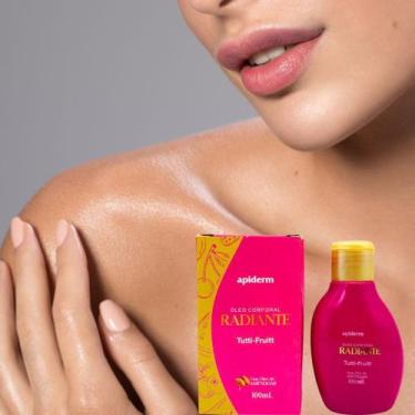 Imagem de Óleo Corporal Apiderm Radiante Tutti-Frutti 100ml - Apinil Cosmeticos