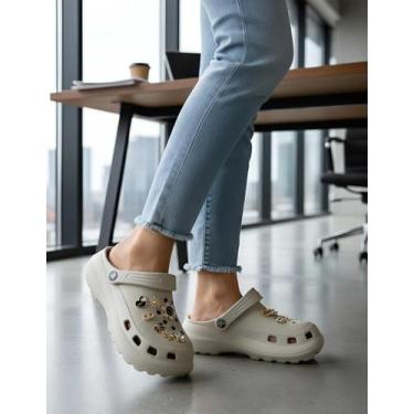 Imagem de Sandália Feminino Nuvy Babuche Salto Plataforma Eva Conforto, 35/36, N