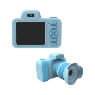 Imagem de Câmera Digital Infantil 1080P Com Lente Longa, Zoom, Flash E Tela De 2